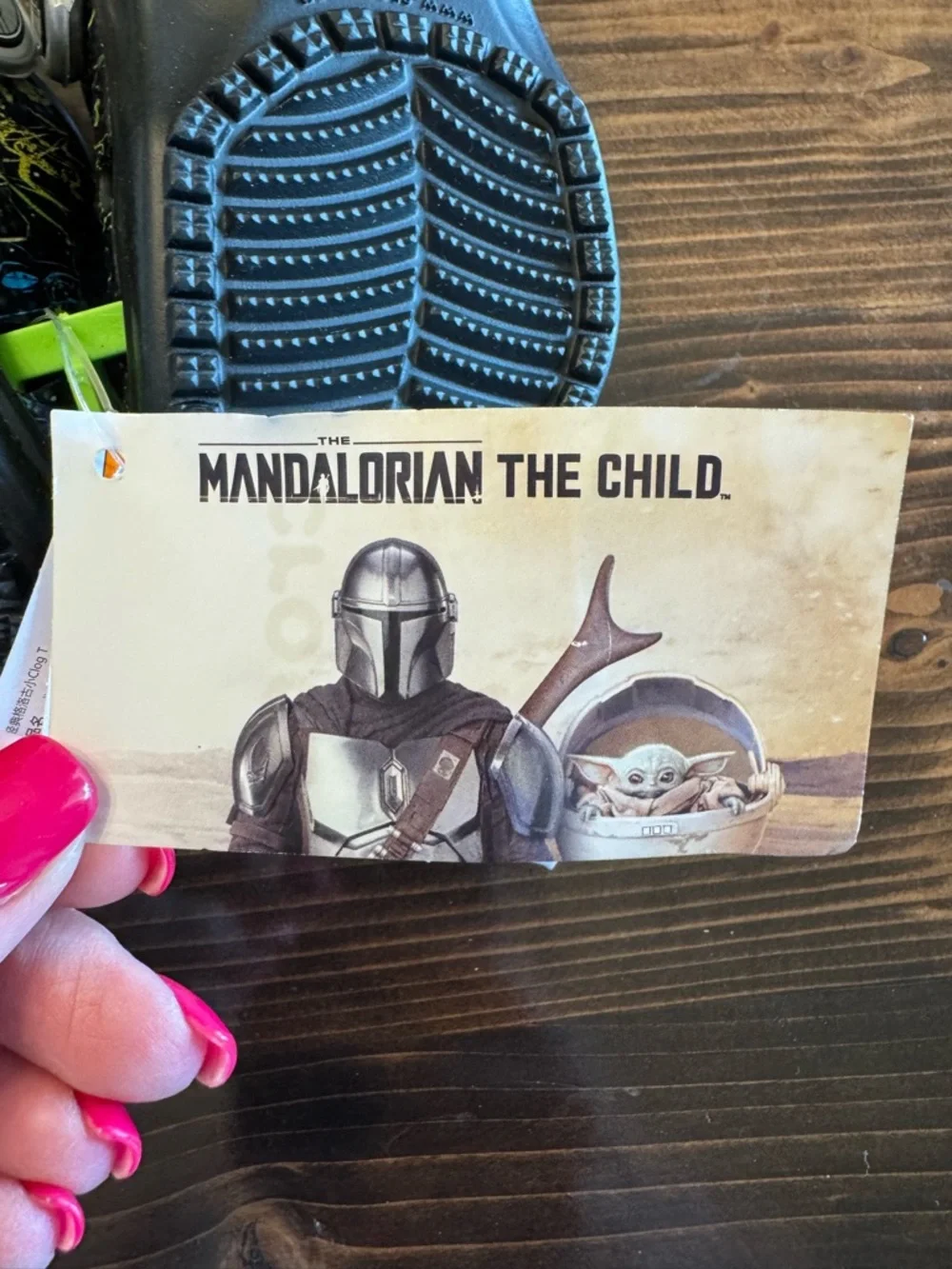 CROCS X Star Wars The Mandalorian The Child Classic Grogu Kids Clog Size 6C